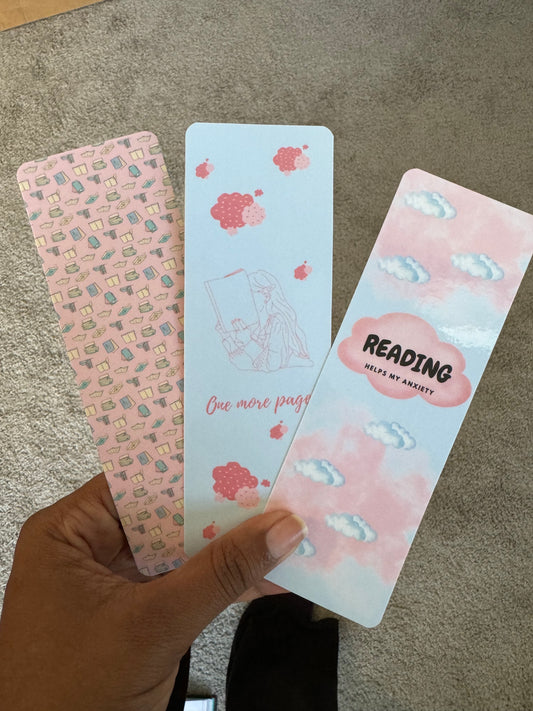 Anxiety Bookmark Bundle