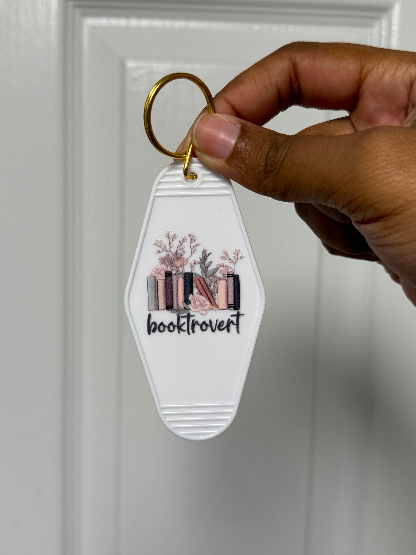 The Booktrovert Keychain