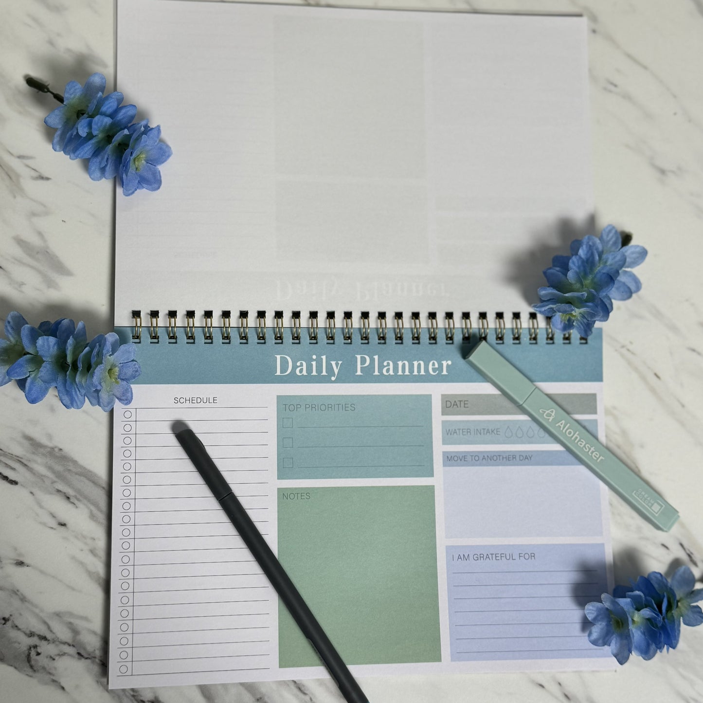 Spiral Daily Planner Pad