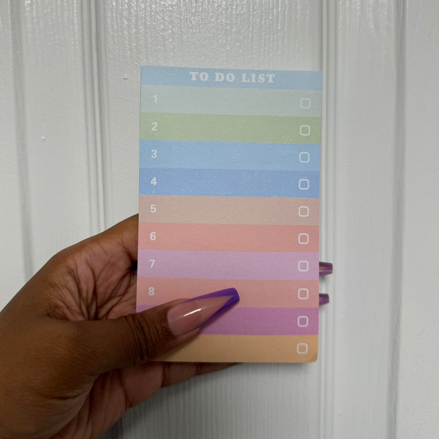 Stripped To-Do List Notepad