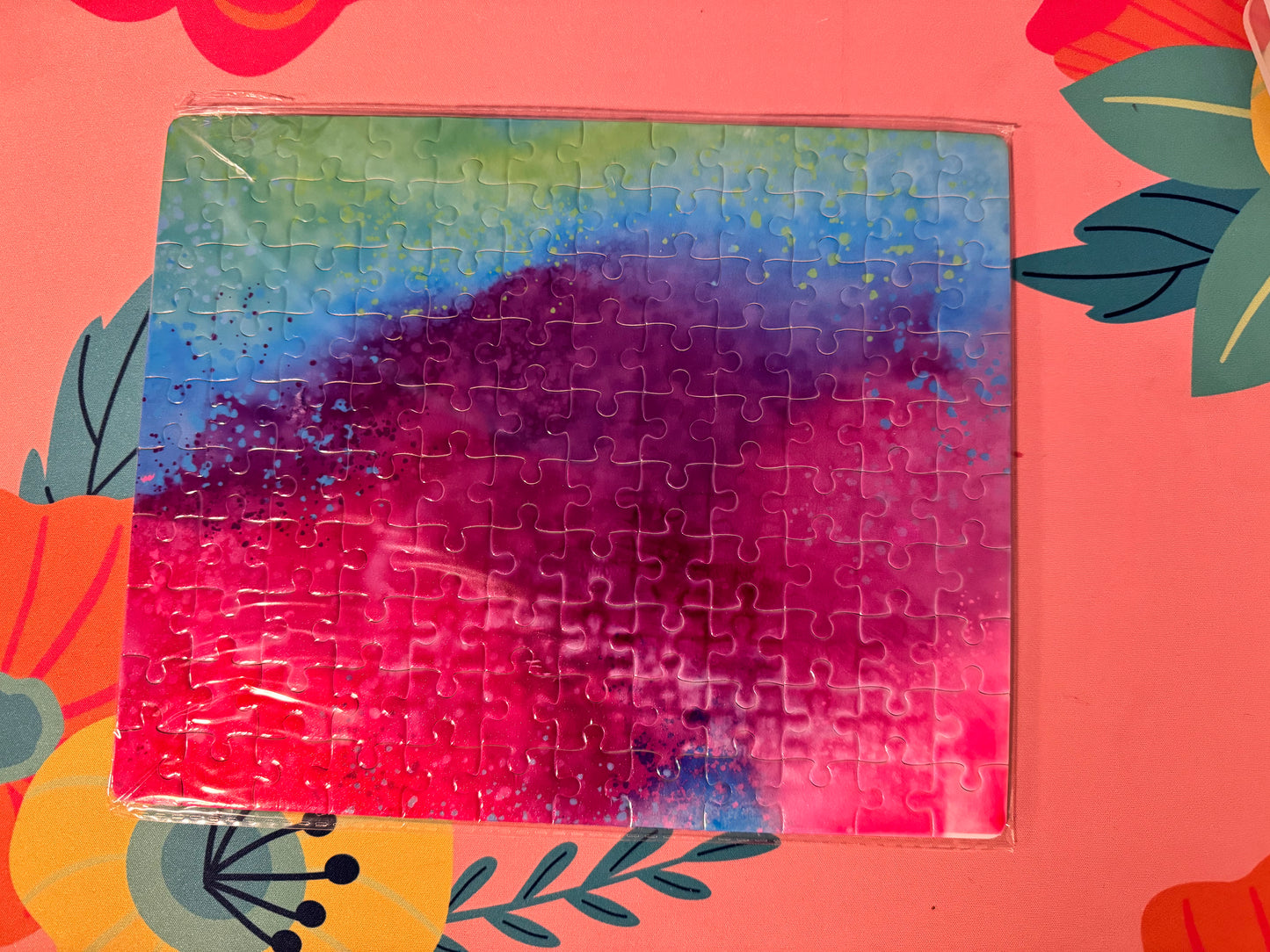 Pink Abstract Puzzles